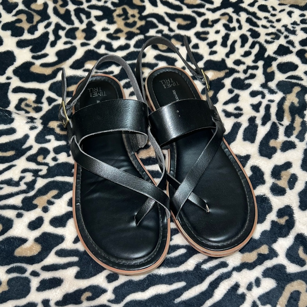 Black sandals